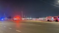 Fire department battles warehouse fire near Memphis airport