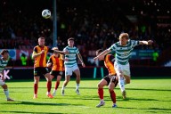 Liam Scales on target to help Celtic progress to semi-finals as fans continue protests against board