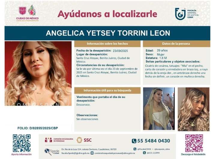 Arrestan a Angie Miller por homicidio de músicos colombianos en Edomex