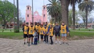 Historias peregrinas: Biciperegrinos del Hospital Papa Francisco llevan su gratitud a los santos patronos desde La Viña