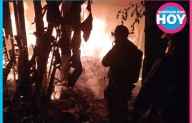 Bomberos sofocan incendio en carpintería de la SM 75