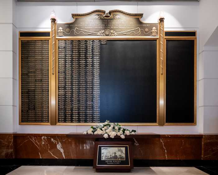 FDNY adds 39 names to 9/11 Memorial Wall in Downtown Brooklyn ahead of 24th anniversary