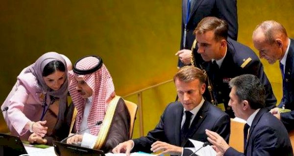 Reconoce Francia a Palestina en una sesión de la ONU