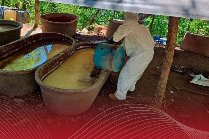 Semar desmantela laboratorios de metanfetamina en Durango