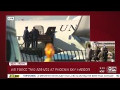 Charlie Kirk body arrives in Phoenix on Air Force Two