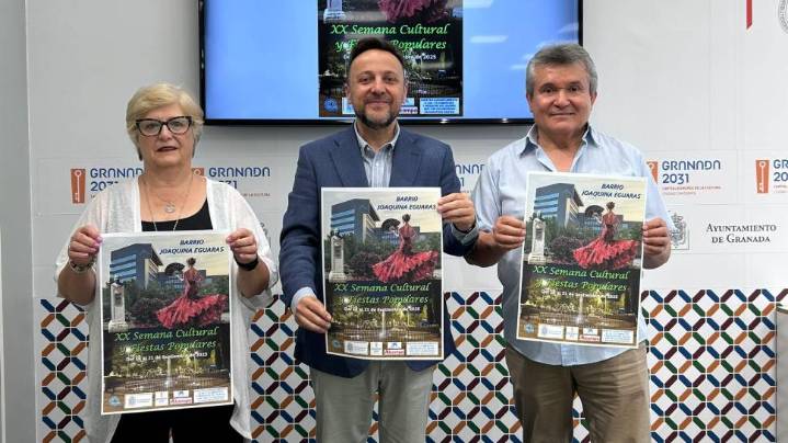 Tradición, cultura y vecindad se unen para las fiestas del barrio de Joaquina Eguaras