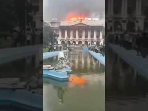 Unrest Explodes: Government building burned, 19 killed #foxnews #shorts #world #viral