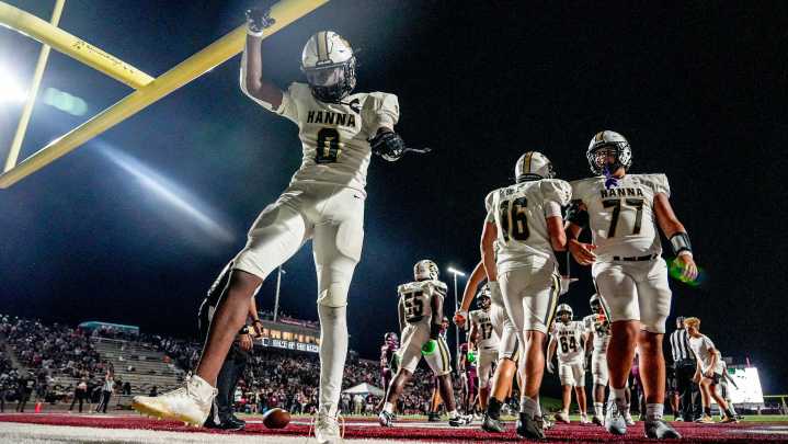 SCHSL football T.L. Hanna High at Westside High Rams. Our best photos
