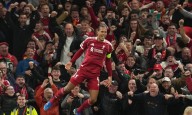 Liverpool gana en el descuento con gol de Virgil van Dijk y el PSG aplasta al Atalanta en la Champions