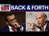 Senator Cory Booker to FBI Director Kash Patel: " I think you're not going to be around long"