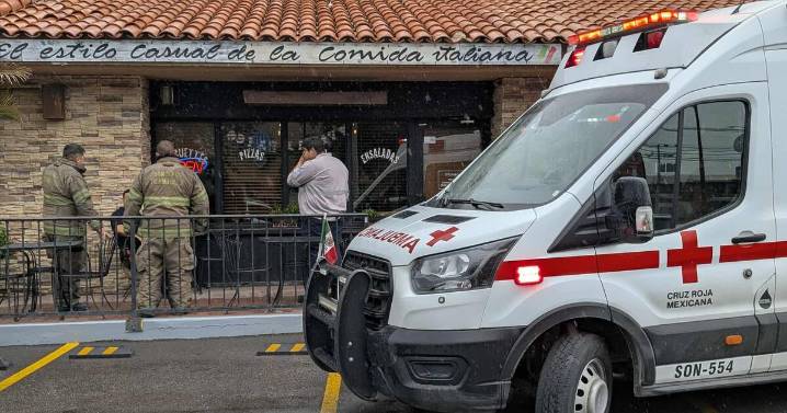 Empleada sufre descarga eléctrica en restaurante de Hermosillo