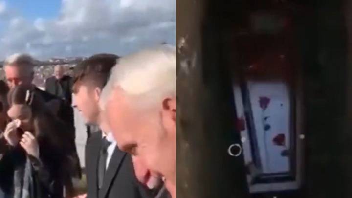 Hizo reír a toda su familia en su propio entierro con un audio grabado en vida: "¡Acá hay olor a caca de perro!"