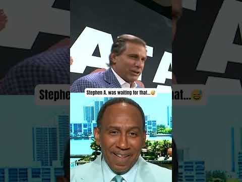 Stephen A. had to pile on 😂
