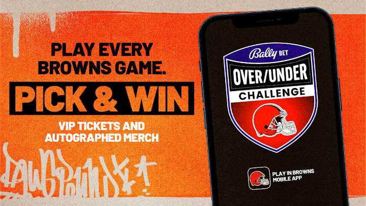 Play the Over/Under challenge presented by Bally Bet