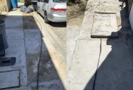 Niños y peatones en peligro por cable eléctrico expuesto en colonia de San José del Cabo