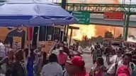 Explosión de pipa en La Concordia deja 18 heridos y caos vial