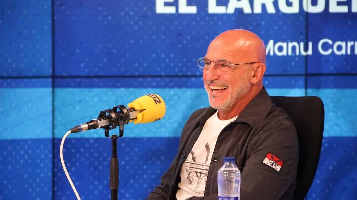 El seleccionador nacional, Luis de la Fuente, en 'El Larguero': "No le veo techo a este equipo. El grupo es incansable"