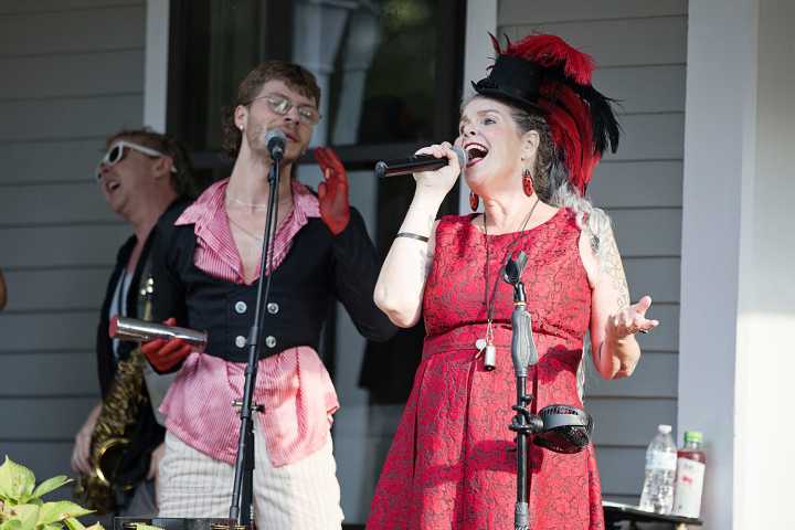 Dancing in the streets at PorchFest
