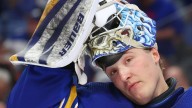 Sabres goalie Luukkonen listed day to day, set to miss start of training camp with lower