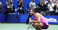 Carlos Alcaraz beats Jannik Sinner to win US Open and land sixth Grand Slam title