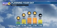 Still dry and pleasant, heat returns soon