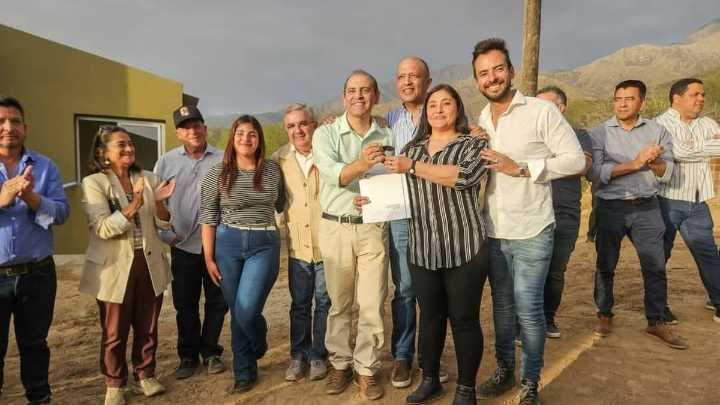 Jornada de gestión con obras, convenios y producción en Mutquín