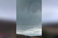 ¡Casi tornado! Captan nube embudo sobre la zona metropolitana de Pachuca (video)