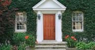 Fall color in New Orleans comes from a paint can. Brighten up your front door for the season.