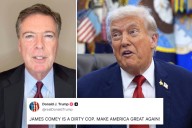 Trump rages about James Comey's case being handled by 'Crooked' Biden-appointed judge: 'Very big price must be paid'