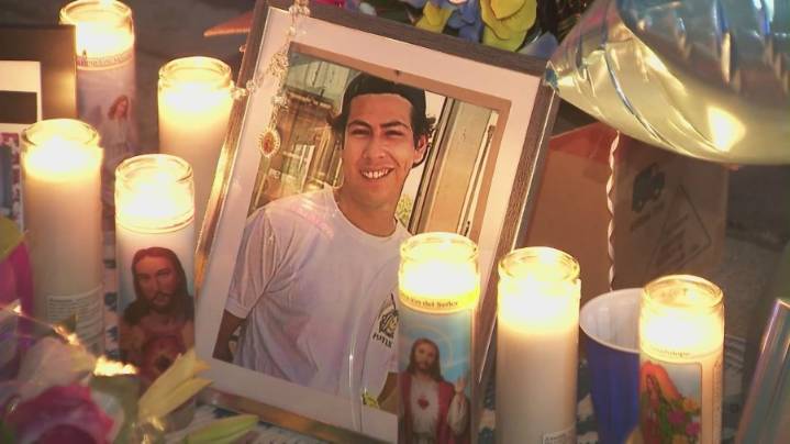 Vigil held for skateboarder struck and killed by LAPD vehicle in Highland Park