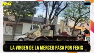 Nuestra Madre Virgen de La Merced recorre las calles céntricas convocando al inicio de la novena