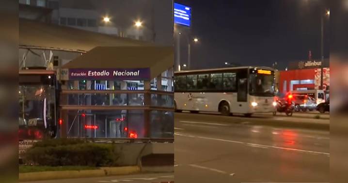 Bus del Metropolitano atropella a peatón que cruzó vía exclusiva cerca a la estación Estadio Nacional