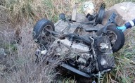 Un conductor murió al caer con su automóvil casi 200 metros en las altas cumbres cordobesas