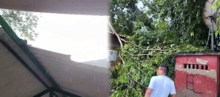 Fuertes lluvias causaron daños en la Institución Educativa Juan XXIII, en Malambo