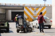 Mejoran señalización vial en el bulevar Independencia y la Talamás