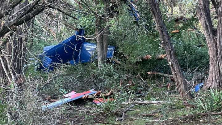 Helicopter crashes near Round Mountain in Hays County; minor injuries reported