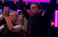 Pete Wicks spotted in Strictly audience after sharing passionate kiss with Jowita Przystal