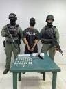 Detenido por porte ilícito de arma de fuego