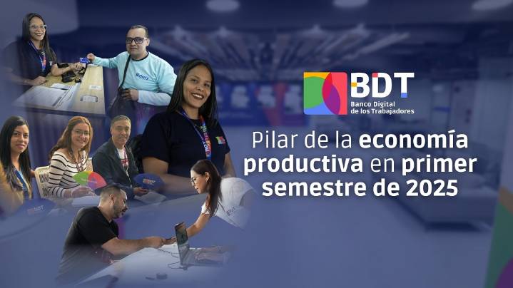 Banco Digital de los Trabajadores: pilar de la economía productiva en primer semestre de 2025