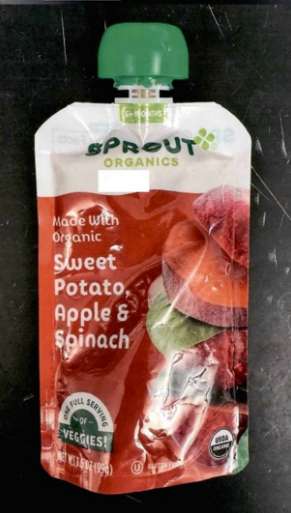 Sprout Organics fruit and veggie pouches recalled over potential lead