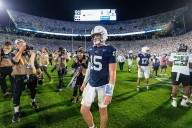 Penn State QB Drew Allar explains interception in loss vs. Oregon