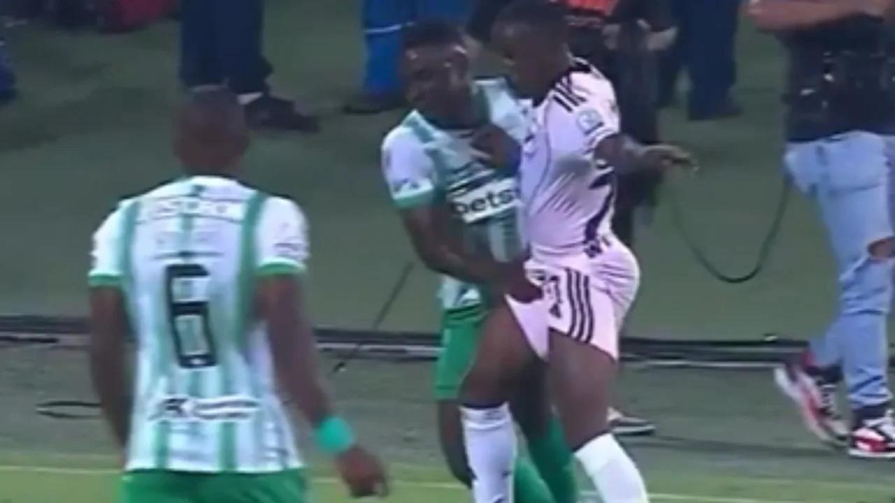 ¿Debió ser expulsado? Marino Hinestroza tocó partes íntimas de jugador de Millonarios