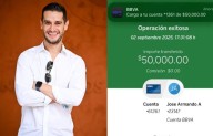Adrián Marcelo dona 50 mil pesos para boda de un seguidor