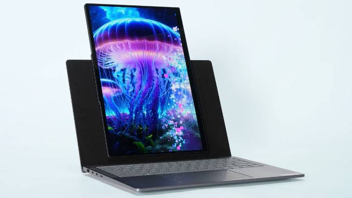 Lenovo’s rotating display laptop is a wild concept