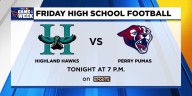 No. 22 Perry Pumas host No. 13 Highland Hawks for Friday night football showdown