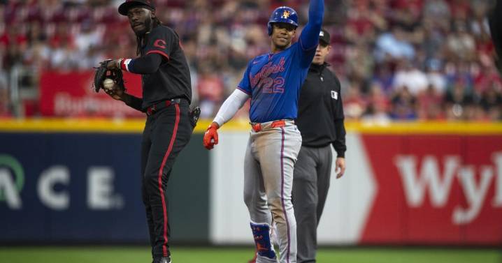 Díaz escapes in 9th inning as Mets hang on to beat Reds 5