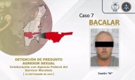 Capturan en Bacalar a agresor sexual extranjero buscado en Estados Unidos 