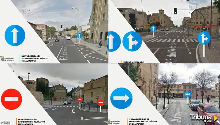 Reordenación histórica del tráfico rodado en el corazón de Salamanca