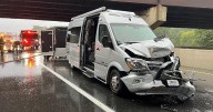 Multi-vehicle crash happens in I-95 tolling lanes in Hampton