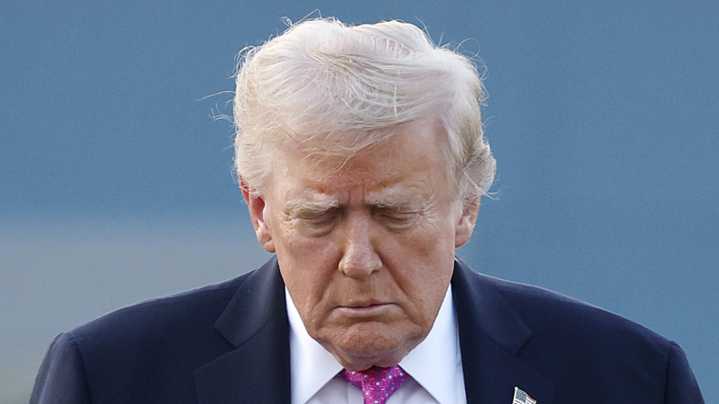 Side By Side Pics Of Trump Without Makeup Show How Much He's Aged Since His First Term